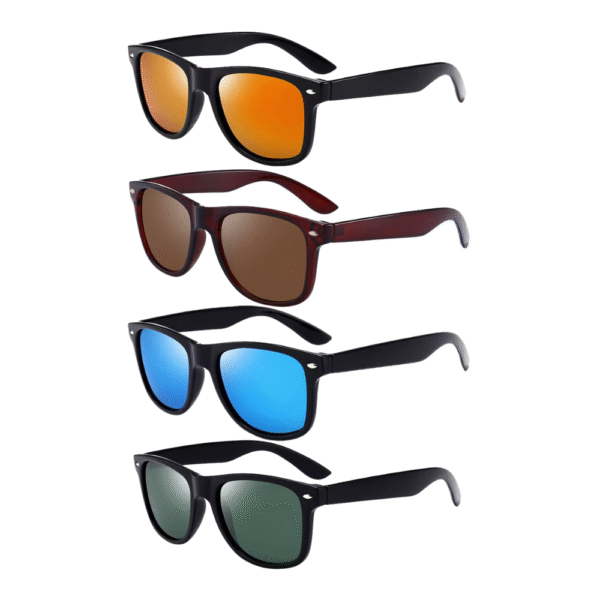 Classic Square Polarized Sunglasses Men Women Retro Black Sun Glasses Male Female Fashion Summer Anti Glare Driving Shades