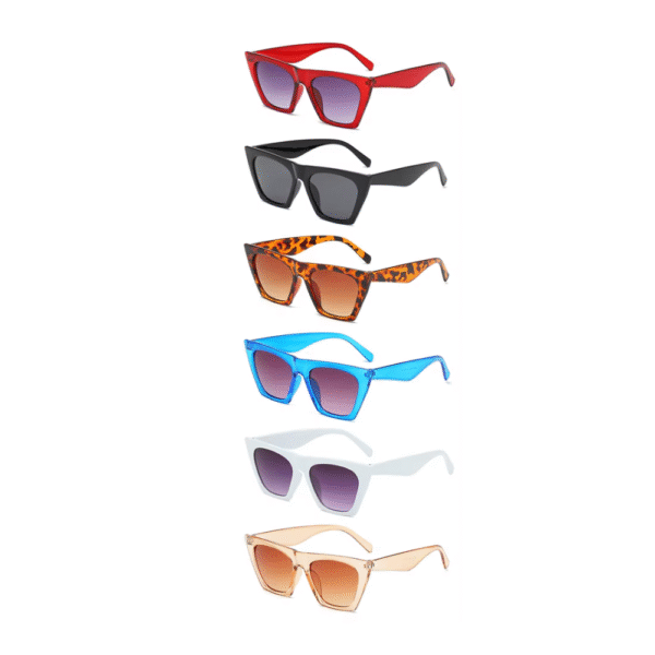 Fashion Square Sunglasses Women Designer Luxury Man Cat Eye Sun Glasses Classic Vintage UV400 Protection Outdoor Eyewear