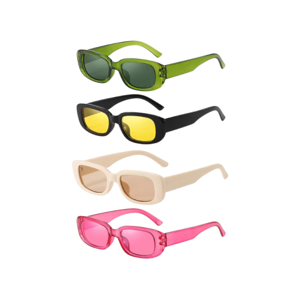 Fashion Sunglasses Classic Retro Square Glasses Women Brand Vintage Travel Small Rectangle Sun Glasses Female Eyewear Anti-Glare