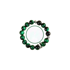 Malachite Green Tiger Eye Stone Bracelet Natural Crystal Beaded Bracelet Women's Jewelry Bracelet Accessory