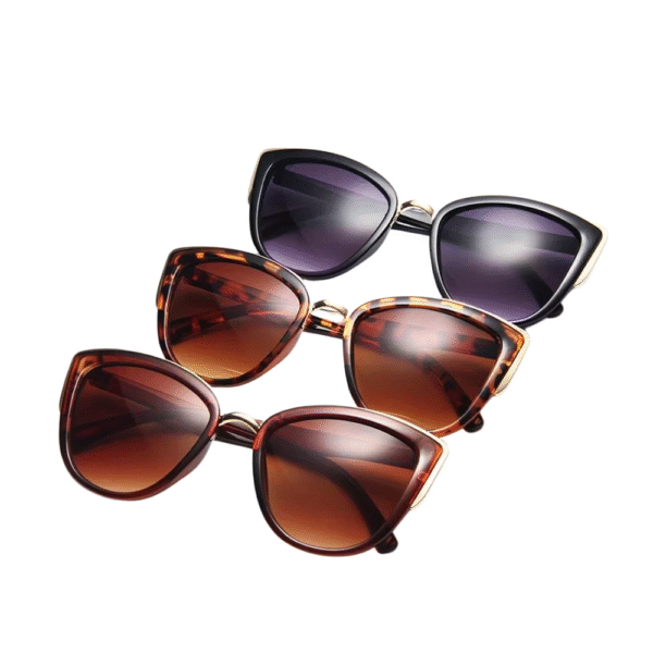 Retro Cateye Sunglasses for Women Polarized Vintage Classic Eyewear UV400 Protection