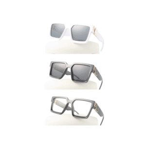 Square Vintage Sunglasses Man Brand Designer Fashion Mirror Sun Glasses Male Retro Black Outdoor Travel Mirror Oculos De Sol