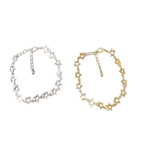 Stars charm bracelet Grunge Stars Link bracelet anime inspired bangles for women charm bracelet y2k