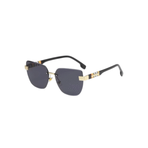 2025 Luxury Fashion Brand Designer Sunglasses Women Rays Outdoor Cat Eye Shades Glasses Trendy Travel Rimless Mirror Sunglasses
