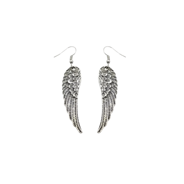 Vintage Angel Wings Earrings For Women Retro Feather Dangle Earrings Fashion Ear Party Jewelry Gift Drop Shipping Brincos