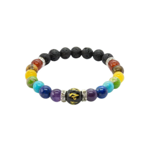 7 Chakra Bracelet with Meaning Cardfor Men Women Natural Crystal Healing Anxiety Jewellery Mandala Yoga Meditation Bracelet Gift