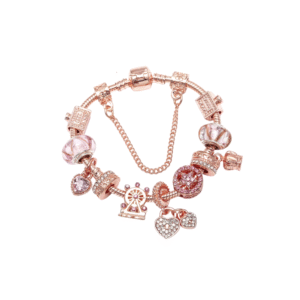 BAOPON 2024 Love Heart Charm Bracelets & Bangles for Women Jewelry DIY Marano Beads Fine Bracelet Lover Wife Wedding Jewelry