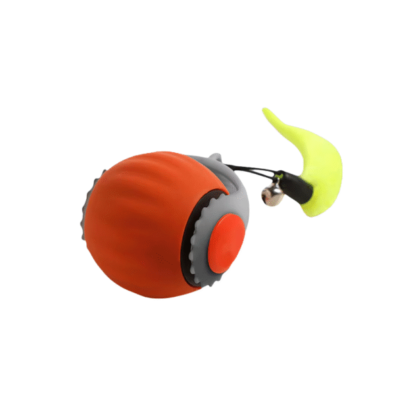 Cat Interactive Ball Toys Automatic Rolling Ball Faux Tail Rechargeable Smart Pet Electric Toy Dog Cat Training Imitate Mouse