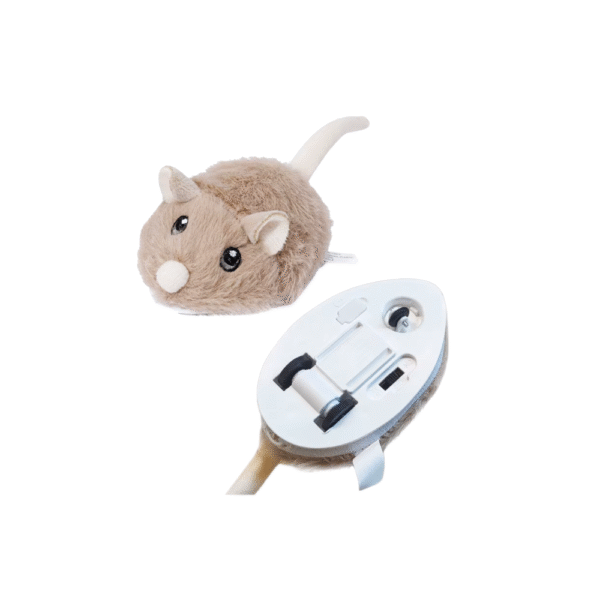 Electric Interactive Mouse Cat Toys Funny Plush Toy Smart Pet Interactive Movement Toys Fast Moving Pet Cat Accessories