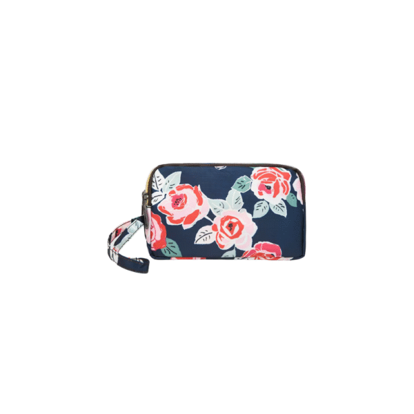 Fashion Printing Ladies Clutch Wallet Large Capacity Triple Zipper Hand Carry Coin Purse Shopping Handheld Cell Phone Bag