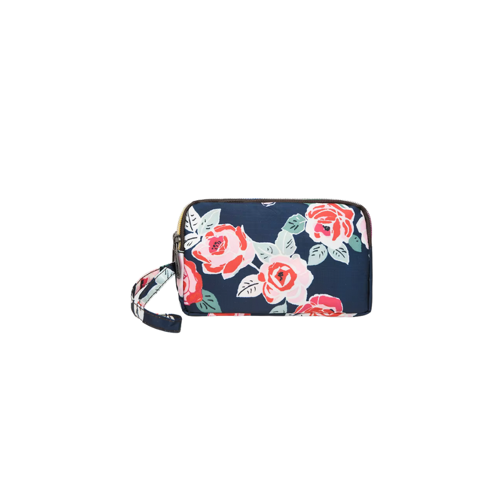 Fashion Printing Ladies Clutch Wallet Large Capacity Triple Zipper Hand Carry Coin Purse Shopping Handheld Cell Phone Bag