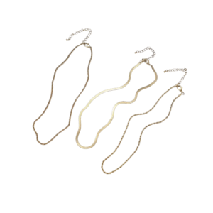 Gold Necklace for Women Waterproof,14K Real Gold Plated Herringbone Choker Necklace for Women Trendy, Dainty Gold Chain