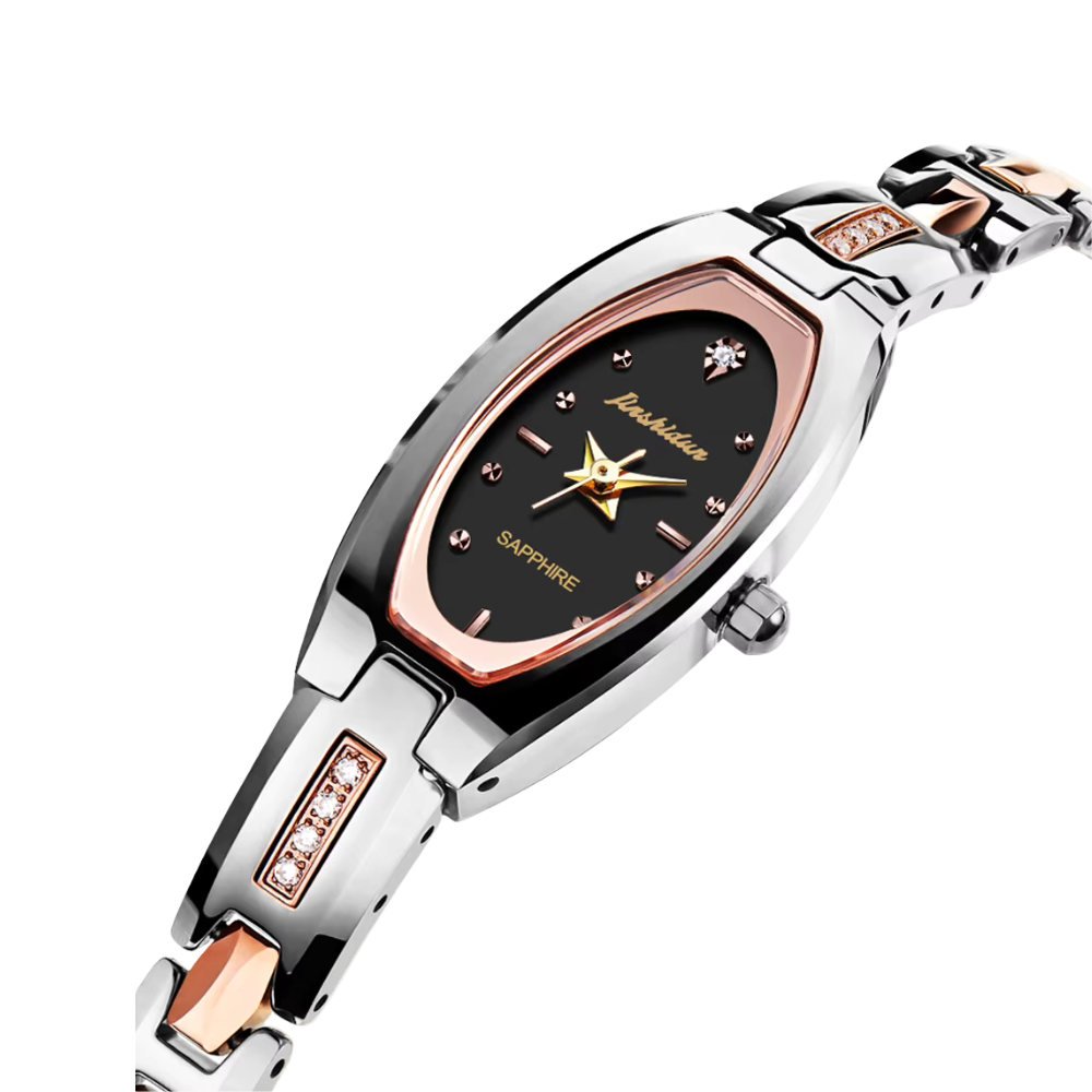 JSDUN 6531 Women Quartz Watch Fashion Simple Diamond Tungsten Steel Strap Waterproof Watch Luxury Brand Women Dress Watch Reloj