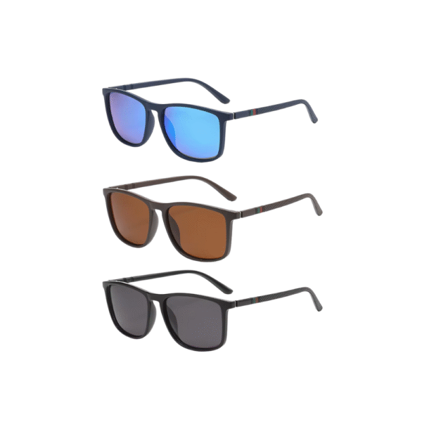 Outdoor Driving Sunglasses Popular Square Large Frame Sun Glasses Classic Polarized Glasses Men Women Fishing Glasses