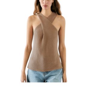 Women s Casual V-Neck Sleeveless Knit Tank Top Solid Color  Fit Sweater Vest Streetwear Fashion Summer Wear