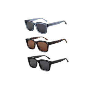 ZENOTTIC 2025 Trend Square Polarized Sunglasses Handmade Acetate Sun Glasses Fashion Patchwork Shades ZS6240
