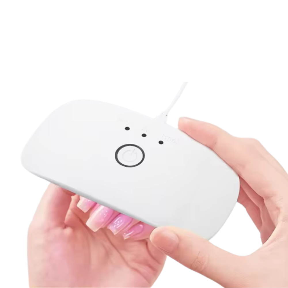 24W Rechargeable UV LED Nail Lamp for Nails Gel,Mini Nail Dryer UV Light for Resin Curing