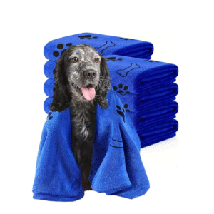 2pcs Soft Microfiber Dog Towels - Quick Dry, Absorbent Pet Bath & Grooming Towels For Dogs Dog Towels Pet Bath Drying Towels Dog