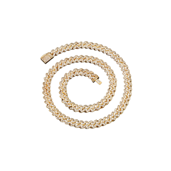 6mm 8mm Width Fashion Miami Cuban Chain Necklace For Women Men's Hip Hop Jewelry Copper Cubic Zirconia Bling Charm Chains